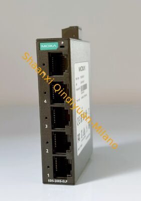 MOXA EDS-2005-ELP 5 Port Industrial Ethernet Switch Unmanaged DIN Rail Mounting