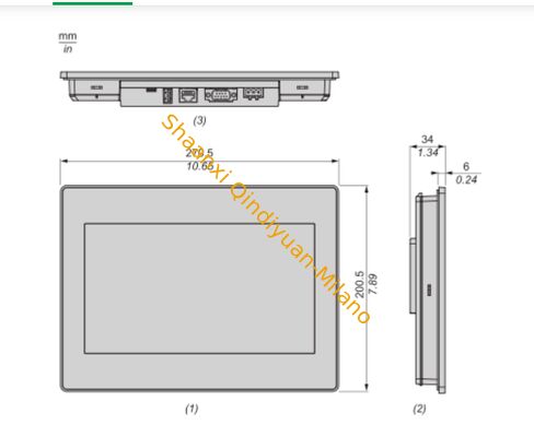 Schneider HMIET5500 Human Machine Interface HMI 24V DC Operating Voltage