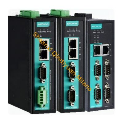 Serial Server MOXA N Port 5650-8-HV-T  8-port RS-232/422/485 serial device server, high-voltage model (100–240V AC), 10/100M Ethernet, supports TCP/IP, UDP, Real COM mode