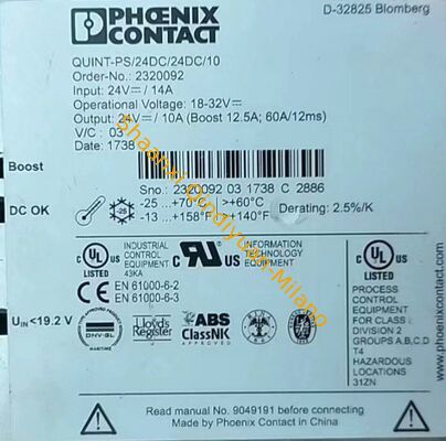 Phoenix 2320092 QUINT-PS/24DC/24DC/10 - DC/DC Converter