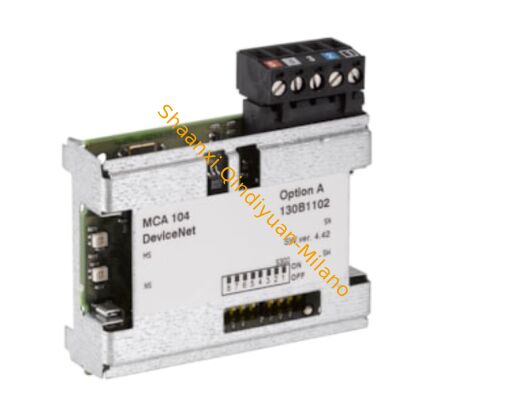 Danfoss 130B1202  MCA 104 - DeviceNet interface Option for mounting on the control card. Painted version