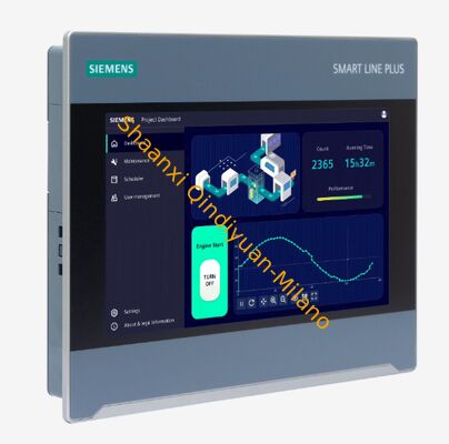 Siemens 6AV6648-0EC11-3AX0 SIMATIC HMI SMART LINE SMART Panel, touch operation, 10" widescreen TFT display