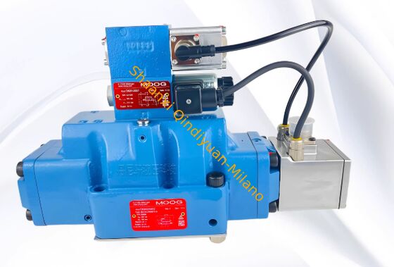 MOOG D633-308B Electro Hydraulic Servo Valve With 350 Bar Pressure IP65 Protection