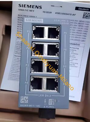 SCALANCE XB004-1 LD Unmanaged Industrial Ethernet Switch  4-port unmanaged switch + 1 fiber SC port, DIN-rail, for industrial connectivity.