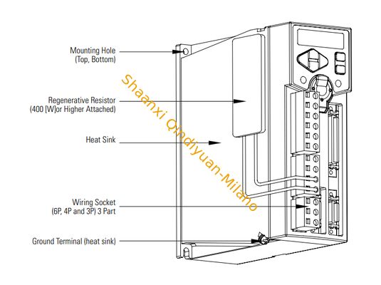 Allen-Bradley CSD3 Plus2003-CSD3-08BX2 800W(0.8kW) 1PH AC200-240V 50/60Hz 3PH AC0-240V  5.0A