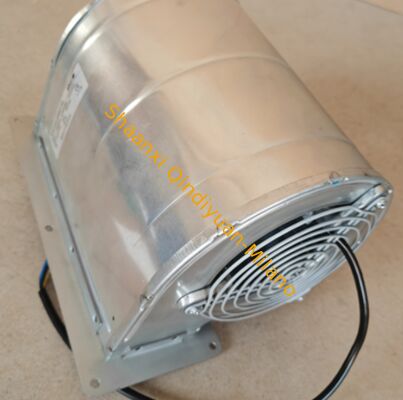ebm-papst D2E133-AM47-94 centrifugal blower, 230V, 180×171×215mm, 1800RPM, 335W, ball bearing, IP44. Compact form factor with the same high airflow in a smaller footprint.