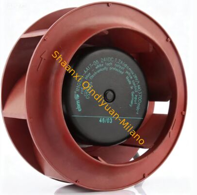 ebm-papst R3G133-AF02-02 EC centrifugal blower, 230V, 133mm impeller, GreenTech drive. Lower-speed variant of the R3G133 series for noise-critical ventilation and air exchange systems.