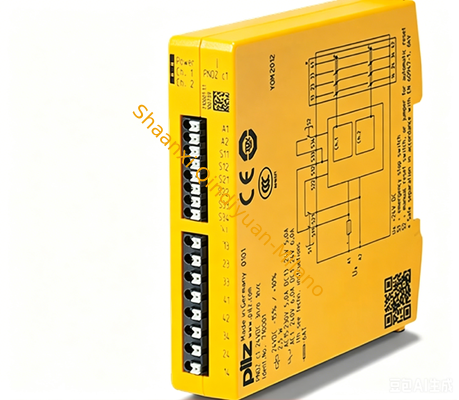 Pilz PNOZ C1 24VDC Safety Relay with Compact Design and DIN Rail Mount