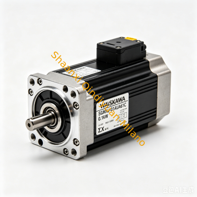 YASKAWA SGMXJ-01AUA61C 0.1kW Σ-X Series Medium Inertia Rotary Servo Motor with 26-bit Battery-less Absolute Encoder