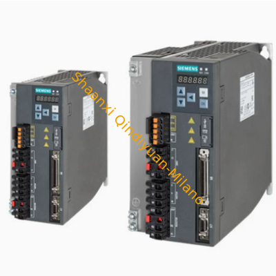 SINAMICS V90 6SL3210-5FB10-8UA0  is a 0.75 kW servo drive with pulse-train and analog control, suited for straightforward positioning and speed control in small to mid-range automation.