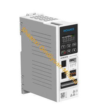 INOVANCE MD600S-4T013B 15 kW, three-phase 380V compact VFD with built-in braking unit, V/F and sensorless vector control, built-in PID, ideal for pumps, fans, and conveyors.