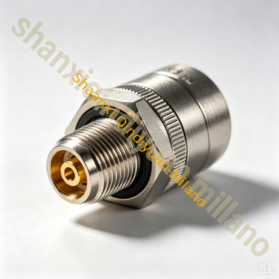 BMA-KY3Y High Frequency Microwave Connectors BMA K Series Bulkhead Female Receptacle
