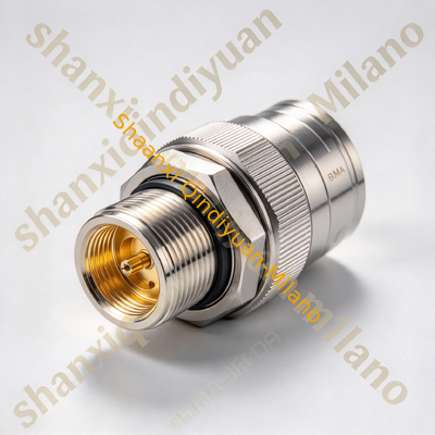 BMA-JFD High Frequency Microwave Connectors BMA K Series Flange Mount Microstrip Male Plug