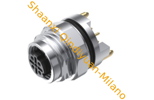 M12 Circular Connector Waterproof Overmolded Cable Assembly  M12-X8-BX