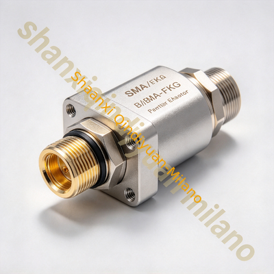 SMA/BMA-KFKG High Frequency Microwave Connectors SMA Two Hole Flange to BMA Female Adapter