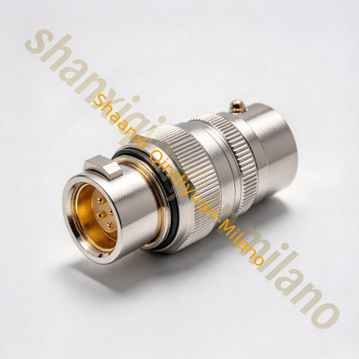 BNC (M)-KY Metric Bulkhead-Mount BNC Female Receptacle RF Connector