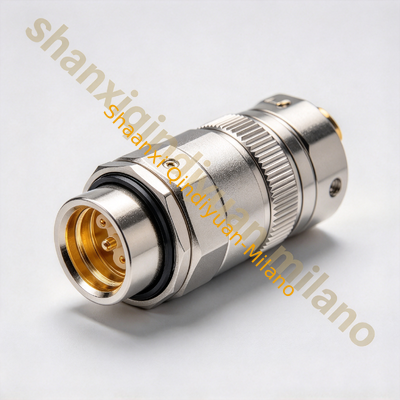 BNC (M)-KY-1 Sealed Metric Bulkhead BNC Female Receptacle